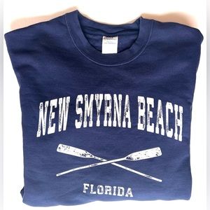Blue New Smyrna Crewneck